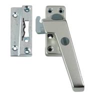 AXA 3320 Veiligheids raamsluiting F2 met kindslot, nok en haakschoot opbouw rechtsdraaiend - 3320-51-92/E