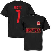 Kroatië Rakitic 7 Team T-Shirt 2021-2022