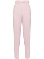 Prada pantalon à taille haute - Rose