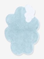 Wasbaar katoenen tapijt Kleine wolk volume - LORENA CANALS hemelsblauw