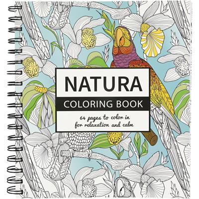 Creativ Company Kleurboek, natura, afm 19,5x23 cm, aantal pagina&apos;s 64, 1 stuk