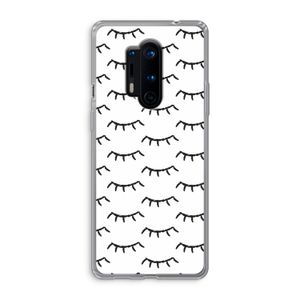 Wimpers: OnePlus 8 Pro Transparant Hoesje