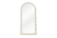 Wandspiegel WAVE 160cm wit - 45941 - thumbnail