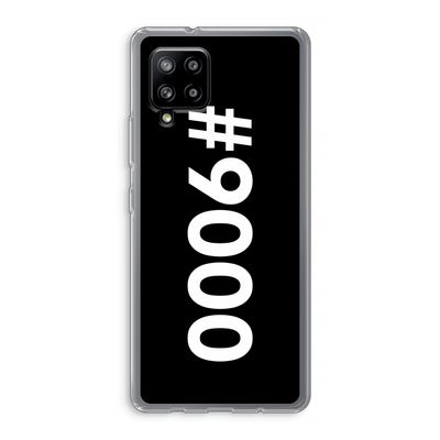 #9000: Samsung Galaxy A42 5G Transparant Hoesje