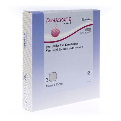 Duoderm E Hydroact 3 15x15cm H 7647