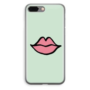 Kusje: iPhone 8 Plus Transparant Hoesje