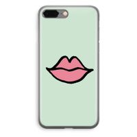 Kusje: iPhone 8 Plus Transparant Hoesje