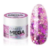 Claresa megastar pink pixel uv/led art gel 10gr.