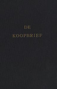 De koopbrief - Clara Asscher-Pinkhof - ebook