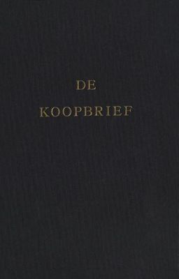 De koopbrief - Clara Asscher-Pinkhof - ebook