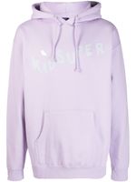 KidSuper hoodie en coton à logo imprimé - Violet