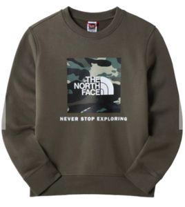 The North Face Box Crew casual sweater jongens