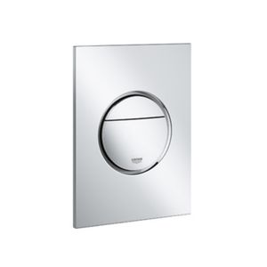 Bedieningsplaat Grohe Nova Cosmopolitan S WC DF 13x17,2cm Chroom