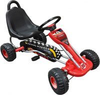 skelter Cars 89 x 78 x 52 cm rood/zwart - thumbnail