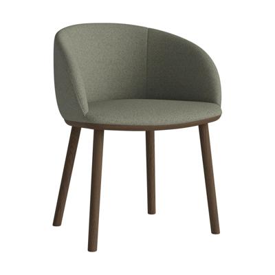 Bolia Join eetkamerstoel Ascot Green donker geolied eiken