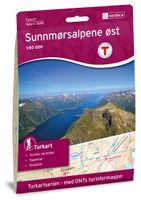 Wandelkaart 2690 Turkart Sunnmørsalpene Øst | Nordeca - thumbnail