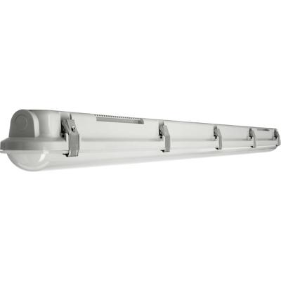 Deko Light Tri Proof Basic LED-kuiplamp voor vochtige ruimte LED 20 W Neutraalwit Grijs-wit (RAL 7035)