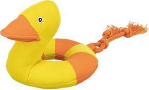 Trixie hondenspeelgoed aqua toy duck on rope (20X36 CM 2 ST)