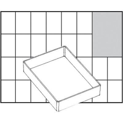 Raaco Inzet box, afm a71 low, h: 24 mm, afm 109x79 mm, 1 stuk