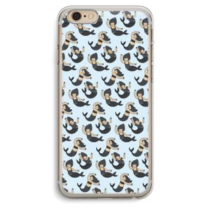 Zeemeermin: iPhone 6 Plus / 6S Plus Transparant Hoesje