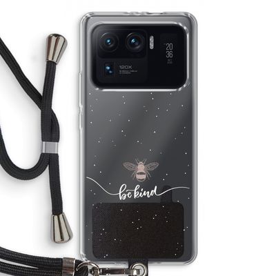 Be(e) kind: Xiaomi Mi 11 Ultra Transparant Hoesje met koord