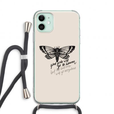 Good or bad: iPhone 11 Transparant Hoesje met koord