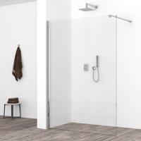 Wiesbaden Comfort Inloopdouche 140x200 cm - Nano Coating - Helder Glas/Chroom