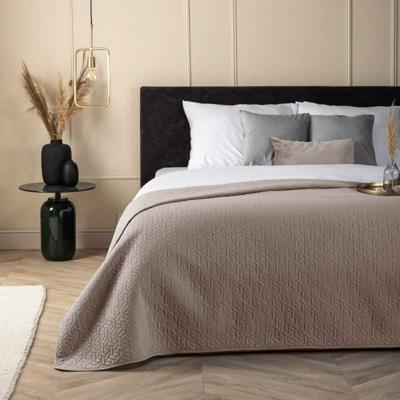 Bedsprei Ultrasonic Prisma - 250x260 cm van Fresh and Co materiaal: Microvezel - Dekbed-Discounter.nl