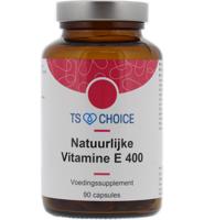 TS Choice Natuurlijke Vitamine E 400 Capsules