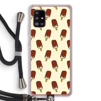 Yummy: Samsung Galaxy A51 5G Transparant Hoesje met koord