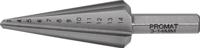 Promat /tecwerk getrapte plaatboor | boorbereik 3-14 mm | hss totale lengte 58 mm | snedeaantal 2 - 4000862031