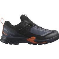 Salomon X ULTRA ALPINE GORE-TEX Lage Wandelschoen Heren Blue Nights/Black/Red Orange 10,5