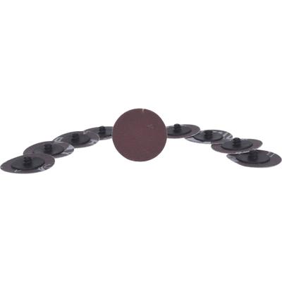 KS Tools 515.5082 Reserve schuurpads, Ø 50 mm, zand-papier 240, verpakking van 10 stuks