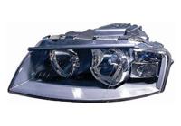 Koplamp links H7+H7 inclusief stelmotor 0332961