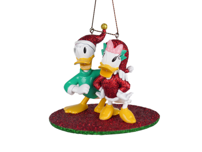 Ornament plastic donald daisy l8cm - Kurt s adler