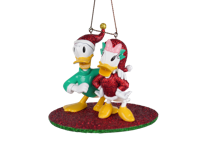 Ornament plastic donald daisy l8cm - Kurt s adler