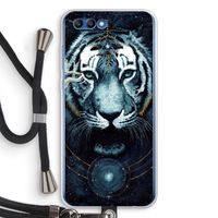 Darkness Tiger: Honor 10 Transparant Hoesje met koord