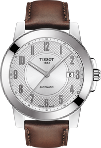 Horlogeband Tissot T600040543 Leder Bruin 21mm