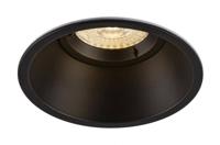 SLV InbouwspotHorn 10,3 cm zwart - 113160
