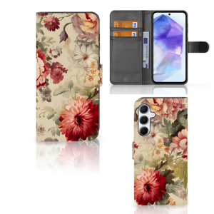 Hoesje voor Samsung Galaxy A55 Bloemen