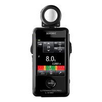 Sekonic L-478D Litemaster Pro lichtmeter Zwart - thumbnail