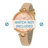 Horlogeband Kate Spade New York 1YRU0812 Leder Beige 6mm - thumbnail