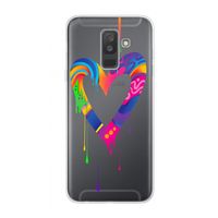 Melts My Heart: Samsung Galaxy A6 Plus (2018) Transparant Hoesje
