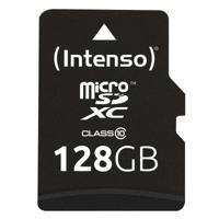 Micro SD geheugenkaart met adapter INTENSO 3413491 128 GB