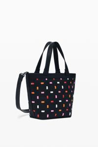 Geperforeerde shopper tas - BLACK - U