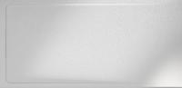 Acquabella Halo Douchevloer Slate 90x120x3 cm Blanco