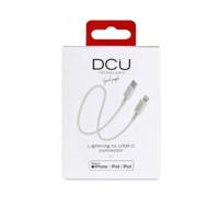 Kabel USB-C naar Lightning iPhone DCU 1 Wit 1 m