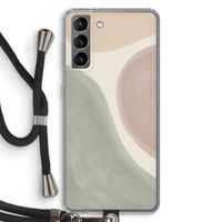 Geo #6: Samsung Galaxy S21 Transparant Hoesje met koord