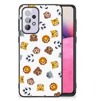 Back Case voor Samsung Galaxy A33 5G Dieren Emojis