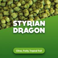 Hopkorrels Styrian Dragon 100 g